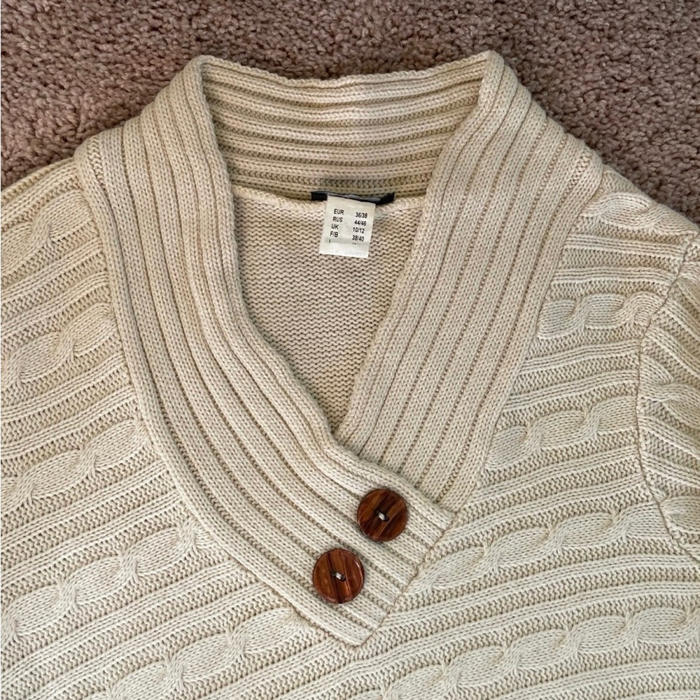 Cream / Tan Sweater - Picture 3 of 4